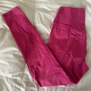 BuffBunny Pink Leggings Size Medium
